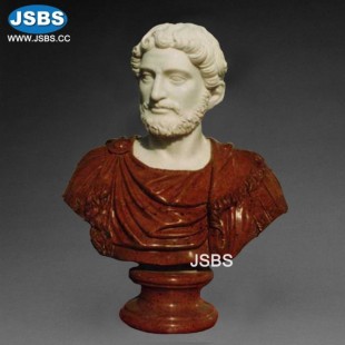 Marble Male Bust, JS-B081