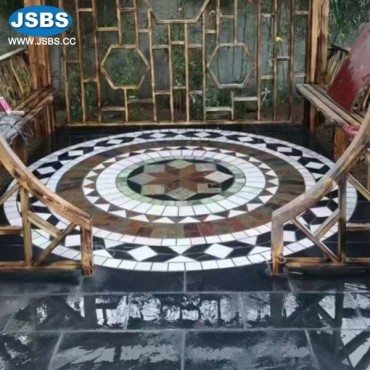 Slate Round Medallion, Slate Round Medallion