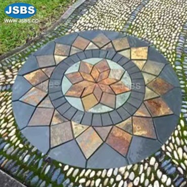 Stone Medallion Floor, JS-MC035