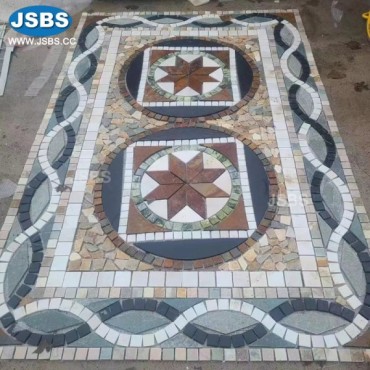 large stone floor, large stone floor