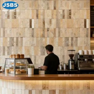 Narrow Travertine tile for wall, js-tc034
