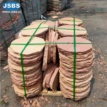 round stone for step, round stone for step