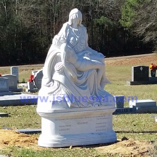 Marble Pieta Sculpture in U.S