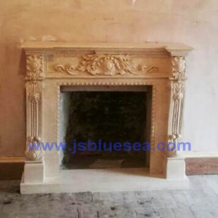 Castle Restore Marble Fireplace Project in UK