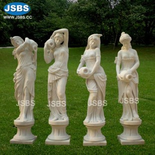 Marble Four Season Statues, Marble Four Season Statues