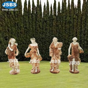 Four Season Garden Ornaments Statues Sculptures, JS-C408