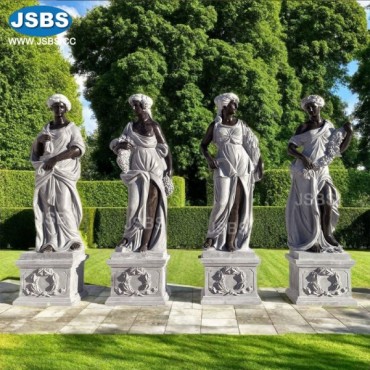 Black Marble four season statue, JS-C472