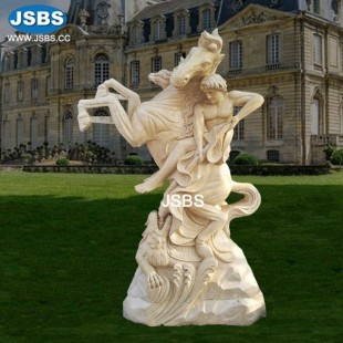 Marble Dragon Slayer Statue , JS-C406