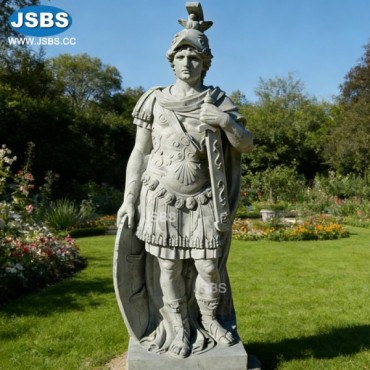 Grey Marble Solider Sculpture, JS-C053B