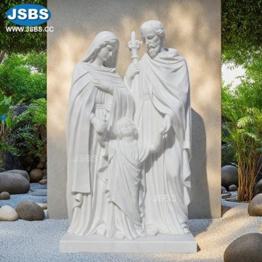Holy Family of Jesus, Mary, and Joseph Sculpture, JS-C452