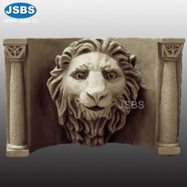 Lion Head Ornament, Lion Head Ornament