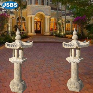 garden lamp stone, garden lamp stone