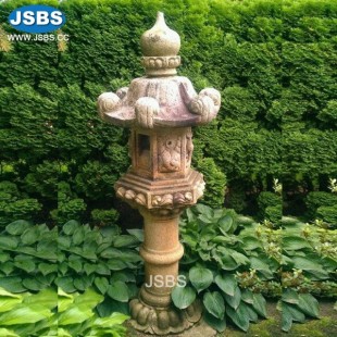 Decorative stone lamp, Decorative stone lamp