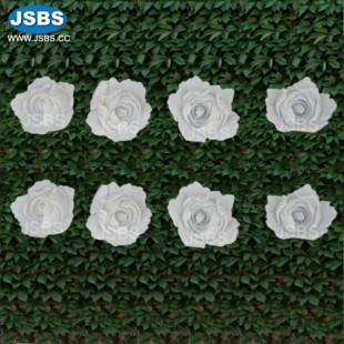 Marble Flower Ornament, JS-OM038