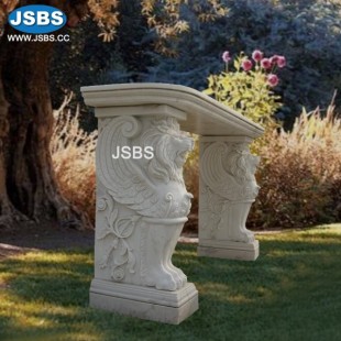 Garden Marble Bench, Garden Marble Bench