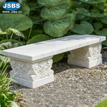 White Marble Stool, White Marble Stool