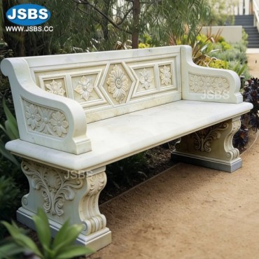 White Marble Bench, White Marble Bench